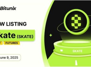 Bitunix lista Skate Chain Coin (SKATE) no seu mercado Spot e Futuros